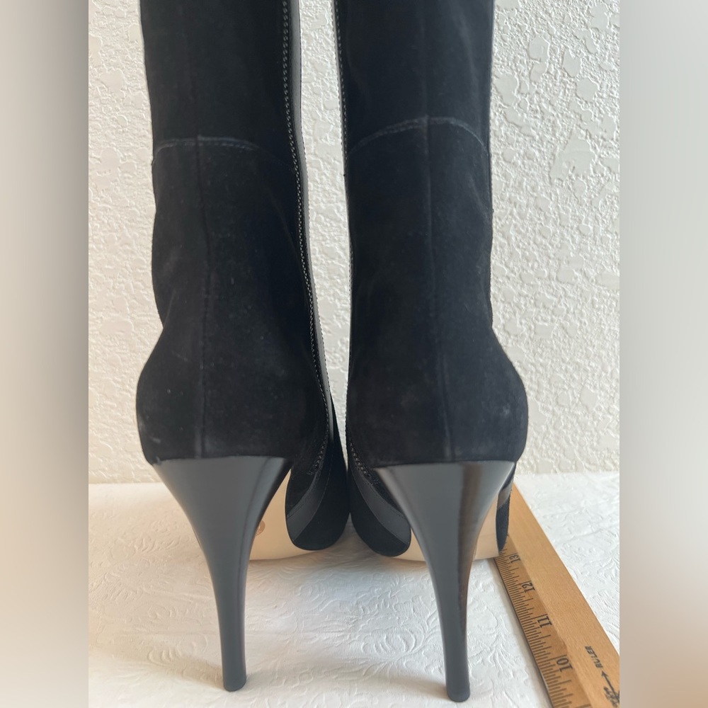 NEW Michael Kors Boots 8-1/2M 8.5M Genuine Suede & Leather OTK Over The Knee - Picture 15 of 16